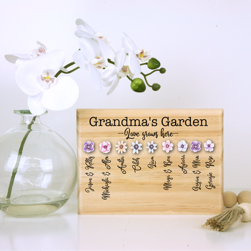 Plaque - Grandma's Garden